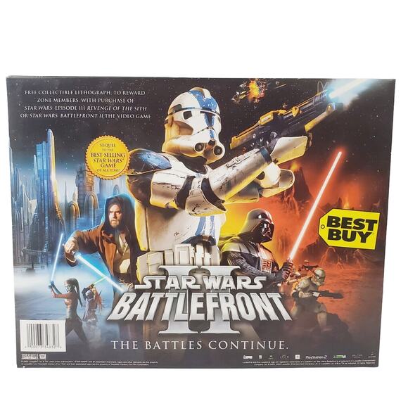 Star Wars III Revenge of the Sith Best Buy Limited Edition Lithograph 2005 Retro - Picture 3 of 6